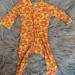 Mustard organic cotton pajama